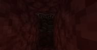 Strip mining ancient debris (Image via Minecraft)